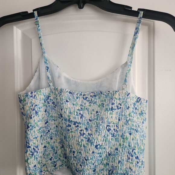 NWT Sadie & Sage x Anthropologie Crop Top Cami Blue - Size Small - Picture 6 of 6